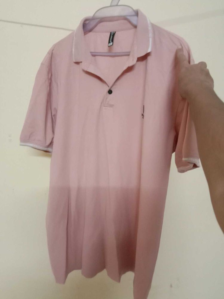 Pink Polo T-Shirt