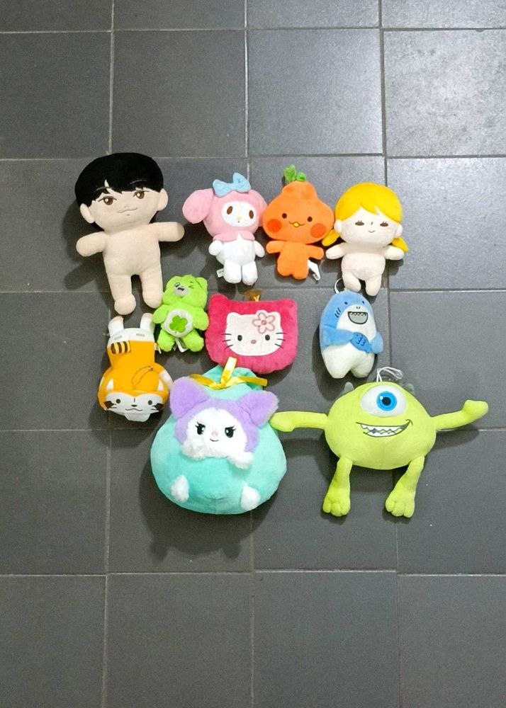 Cute Plush Toy Bundle