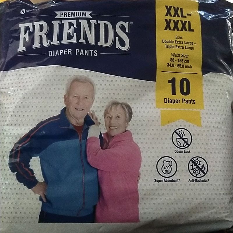 Adult Diapers Pants Double Extra Large