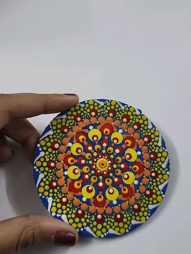 Handmade Dot Mandala magnet