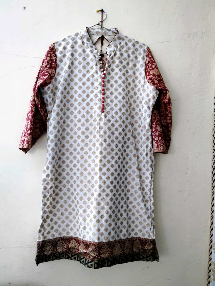 Banarsi Work Handloom Kurti