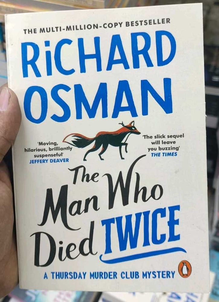 The Man Who Died Twice Book (BRAND NEW)
