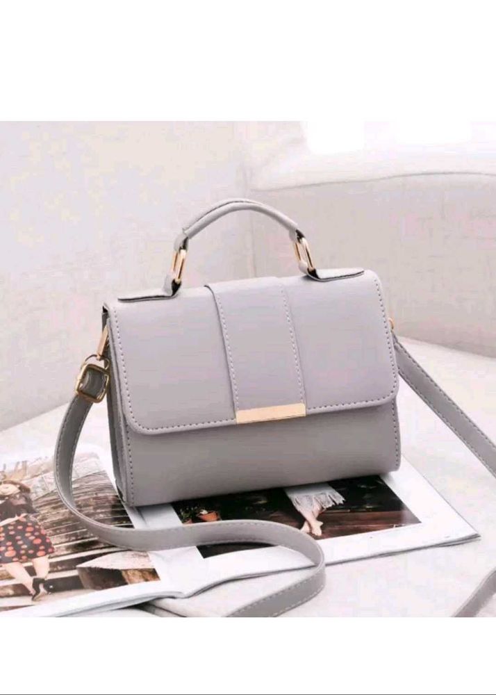 Grey Sling Bag