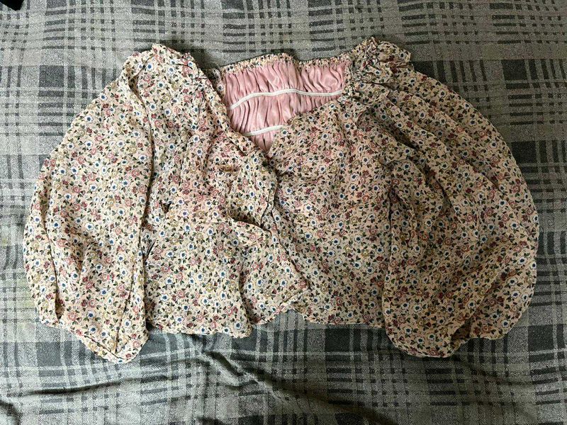 Floral Long Sleeve Top