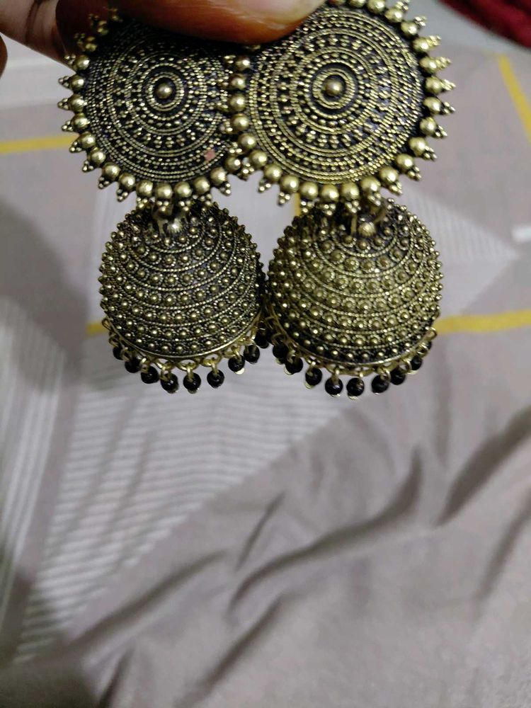 Antique Jhumka Earrings