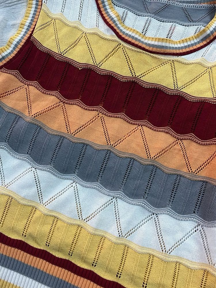 Retro Striped Tank Top