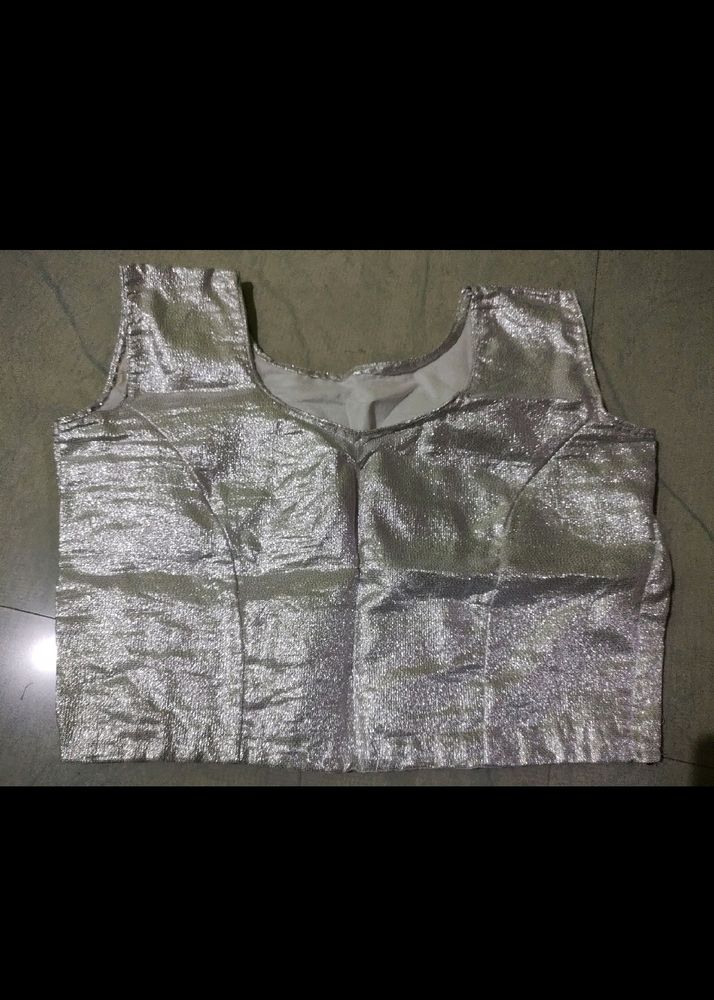 Women Silver Blouse