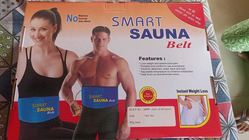 Smart sauna belt