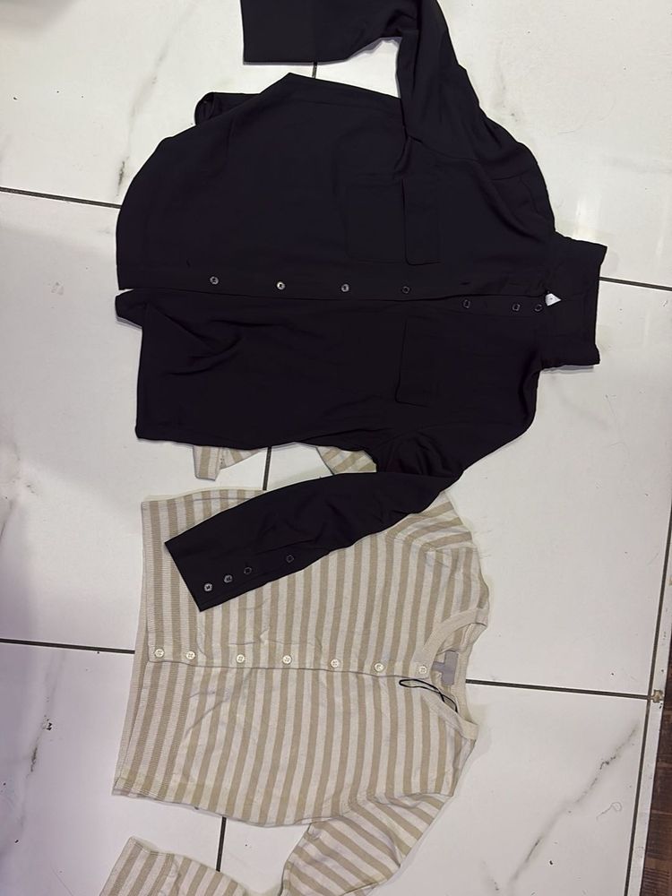 H&amp;M Two Button-Down Shirts