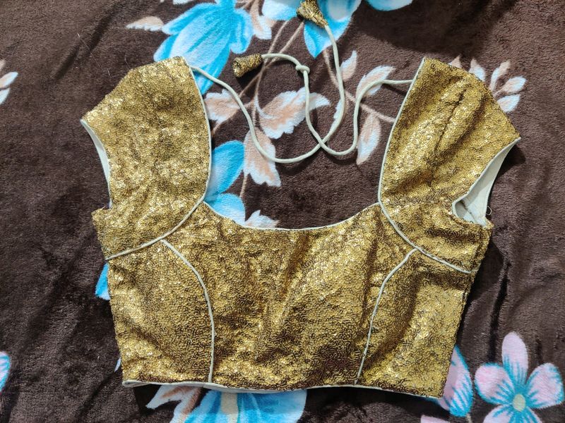Golden Padded Blouse