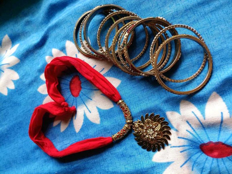 Bangles &amp; Necklace Set