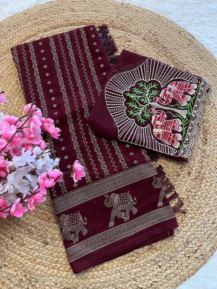 Elegant Festive Saree!