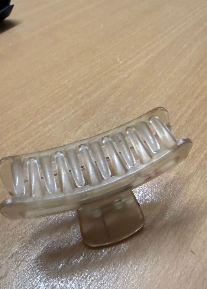 2 Hair Clutchers/clips And One Scrunchie