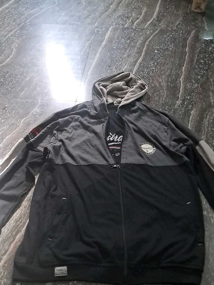 Men&#39;s Full Zip Hooded Jacket