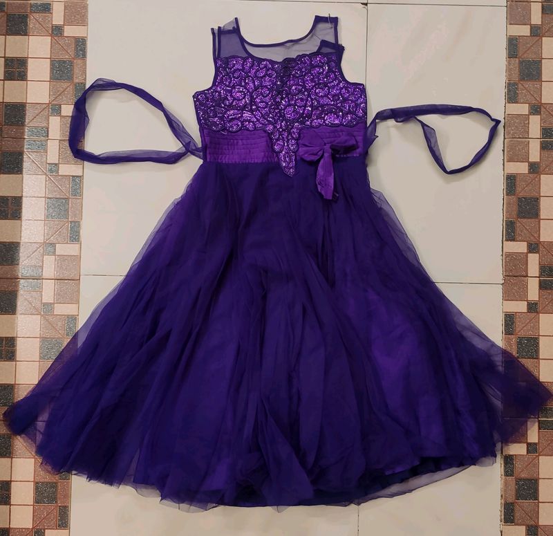 Princess Party Dress  With Bow🎀