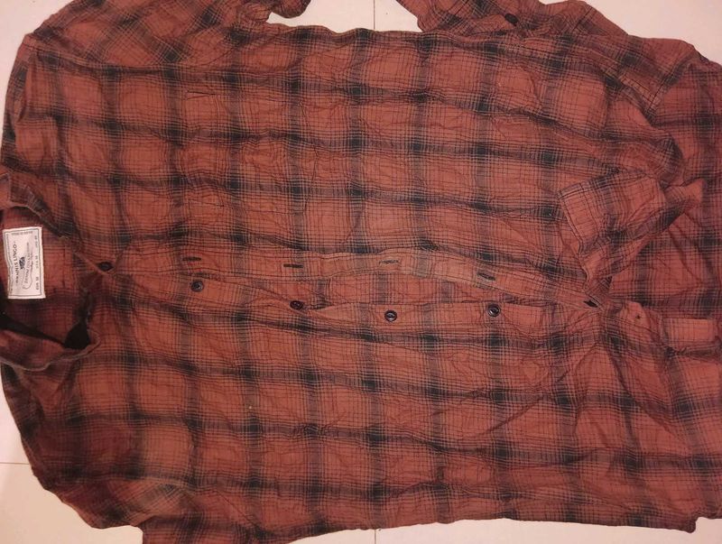 Checked Flannel Shirt