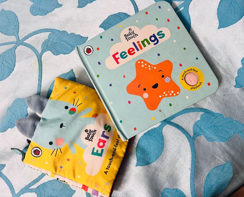 Baby Touch 2 Books Combo: Ears &amp; Feeling