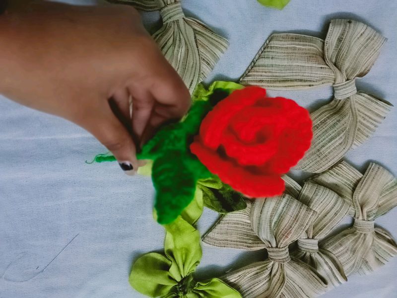 Crocheted Rose