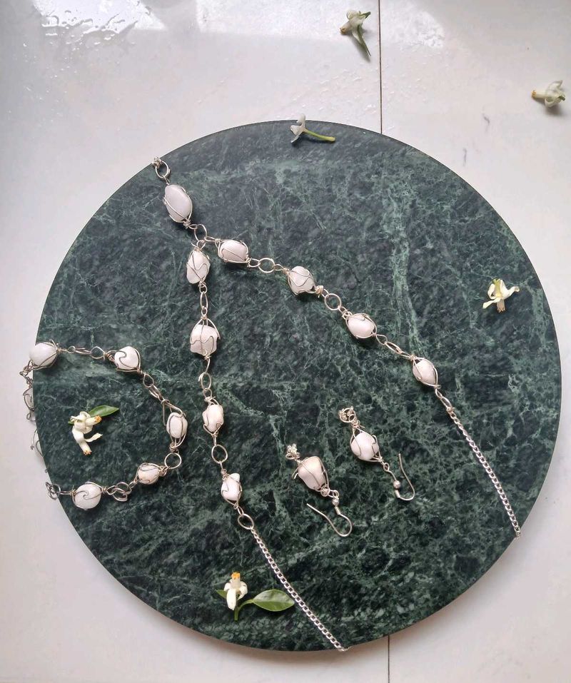 Quartz Jewelry Set