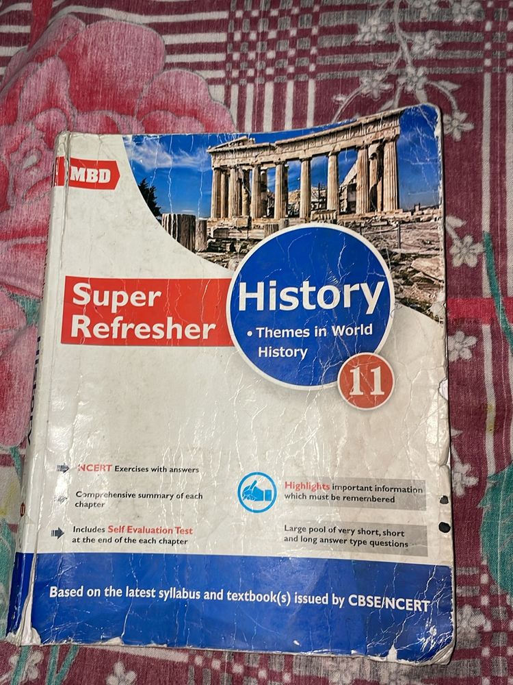Mbd SuperRefresher History Class 11 Ncrt Cbse