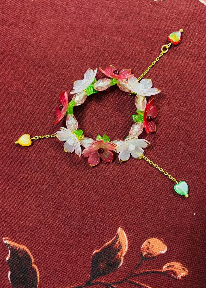 Flower bracelet/ Pinteresty
