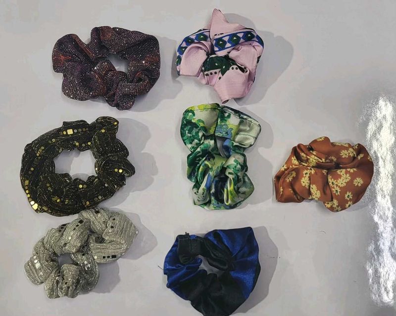 Scrunchie Set of 7
