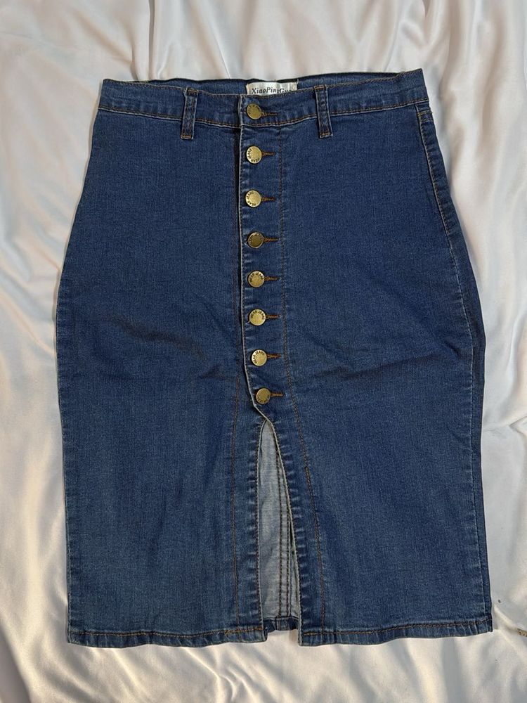 Denim Skirt