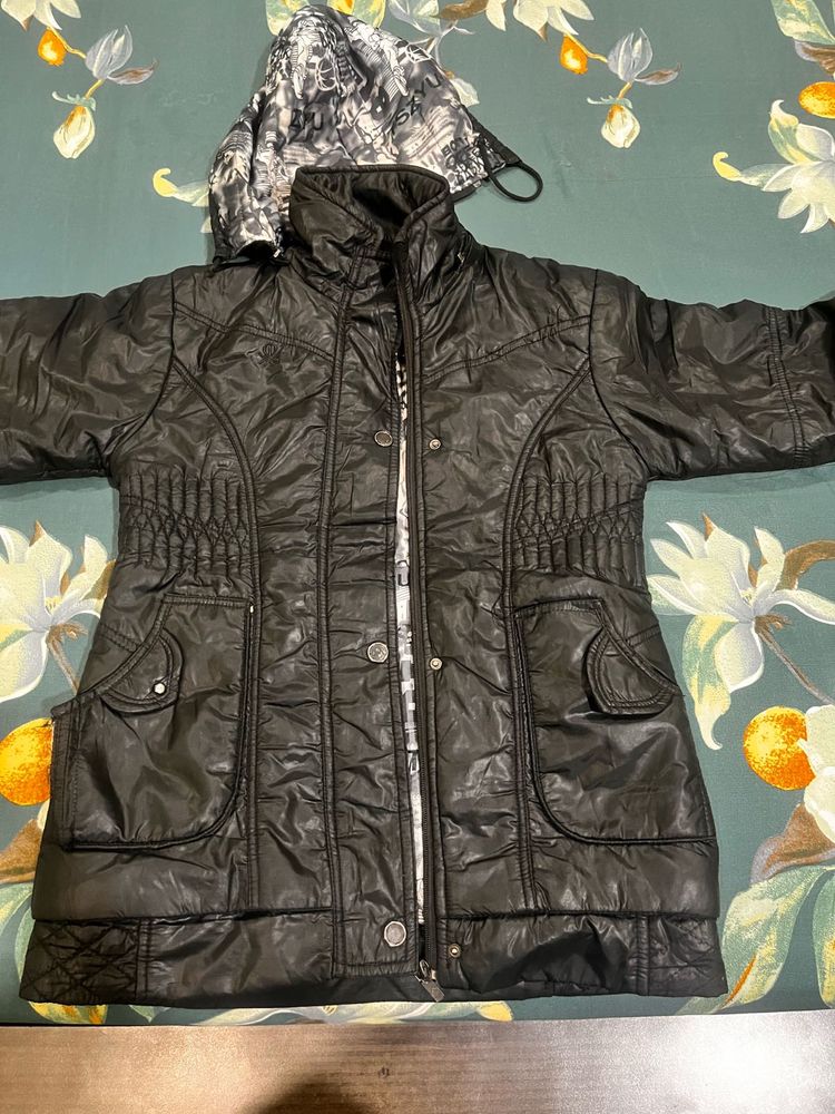 Stylish Black Padded Jacket