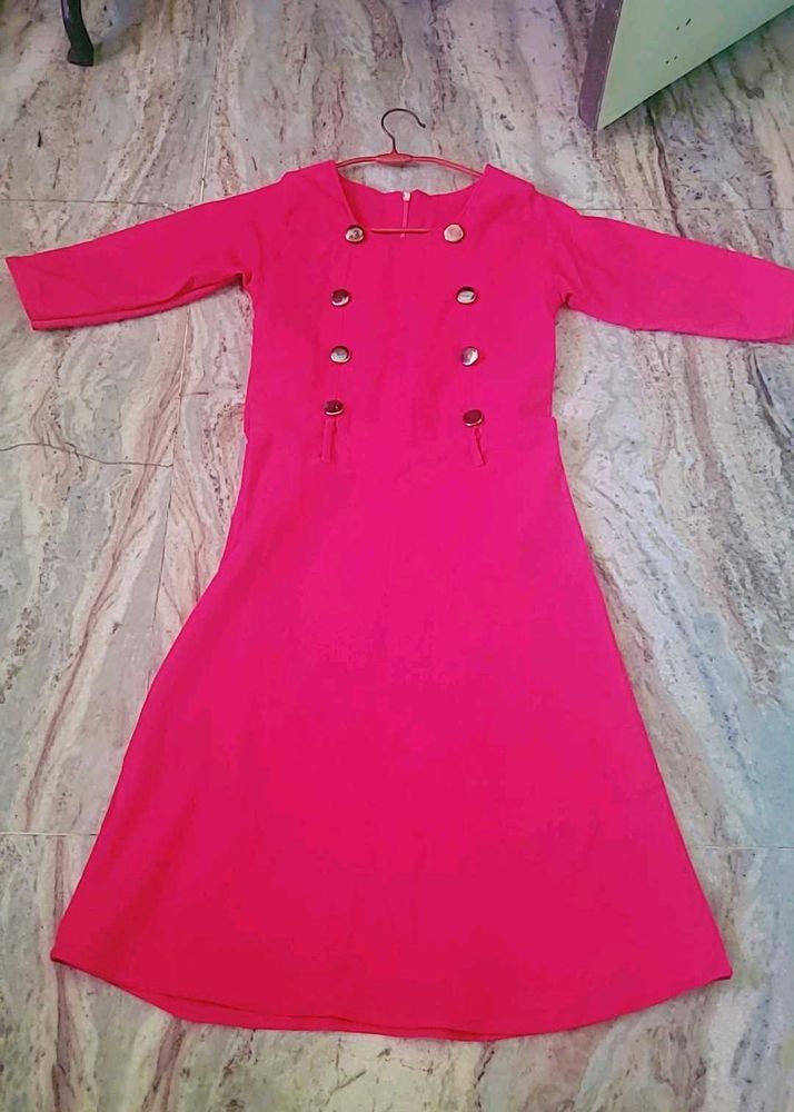 Pink  Dress  👚