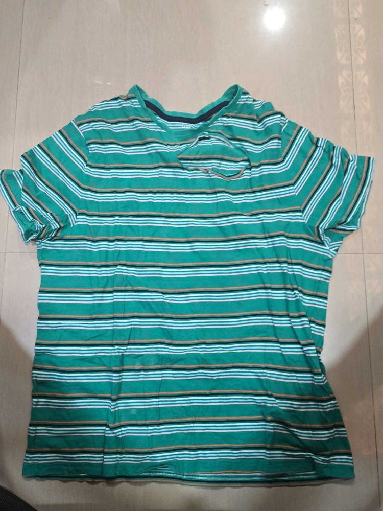 Striped Green T-Shirt