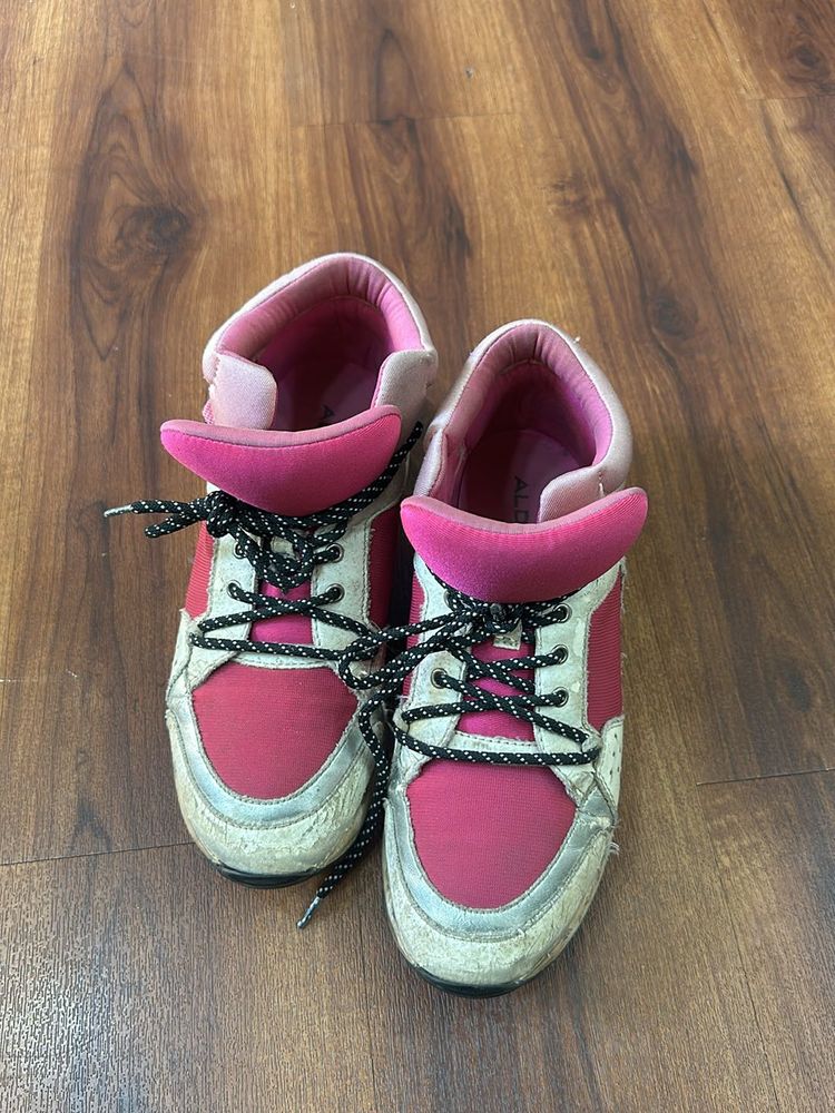 ALDO pink shoes