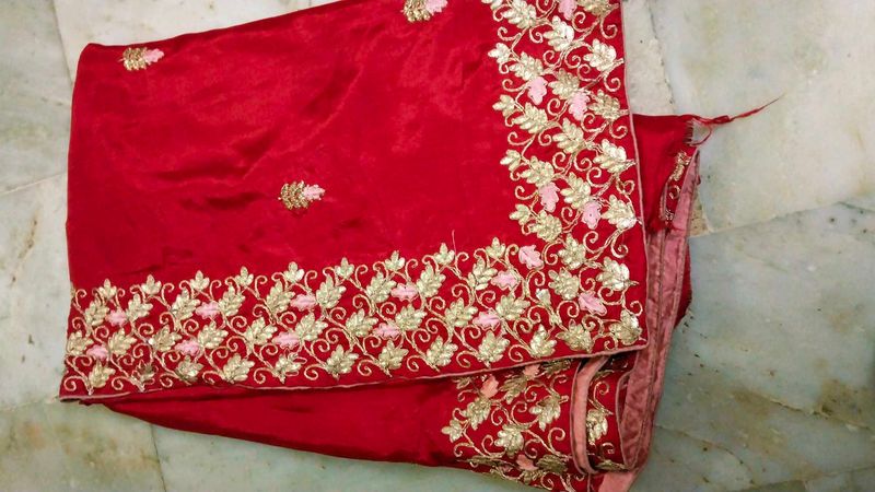 Red Saree