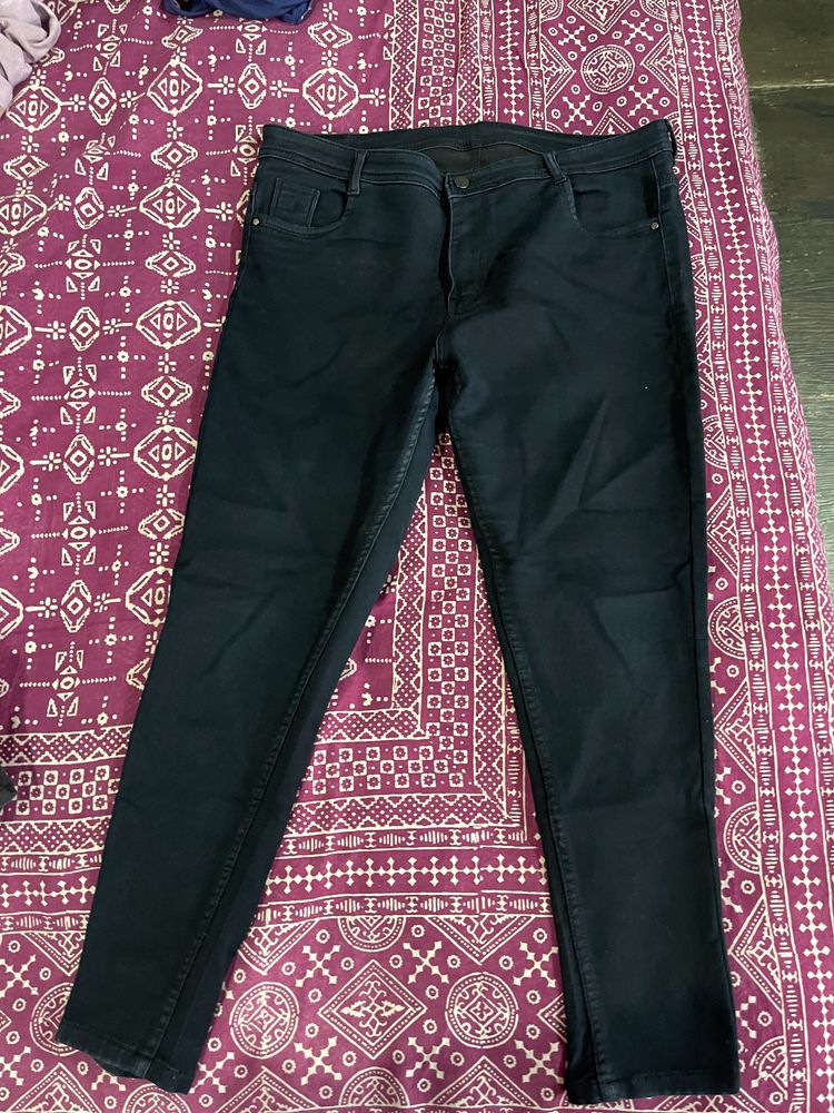 Trendy Size 40 High Waist Black