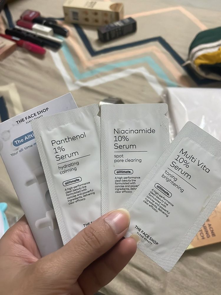 The Face Shop Serum Samples