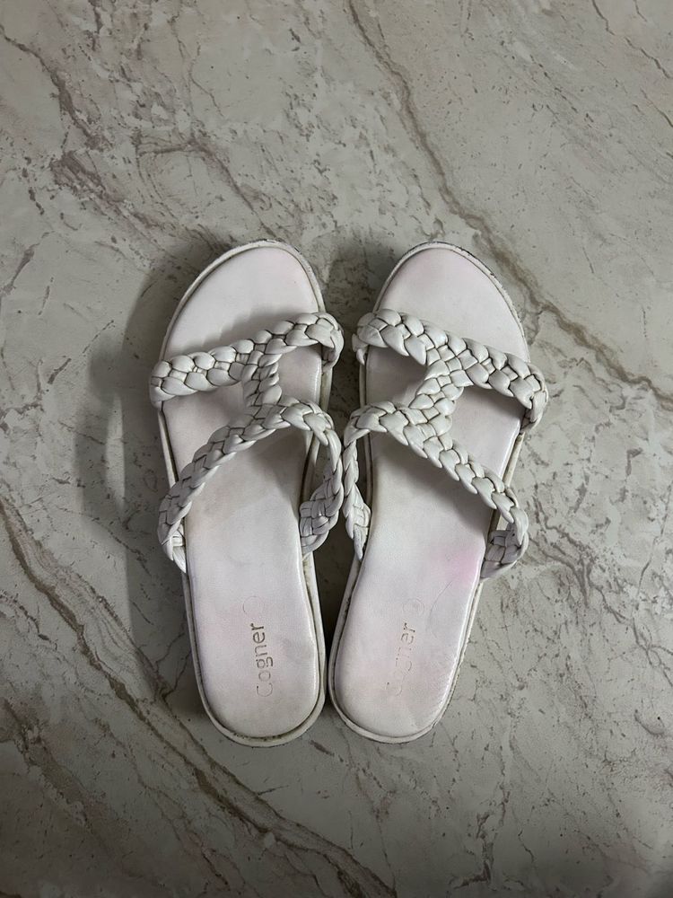Ginger White Platforms