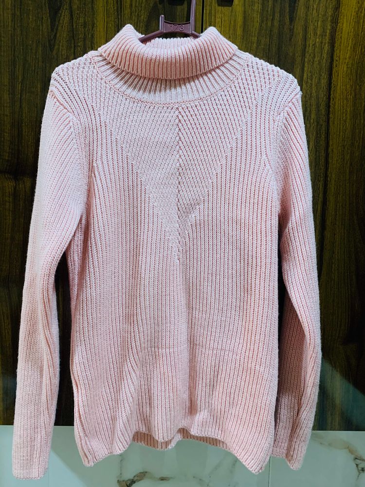 Brand New High Neck Knitted Sweater