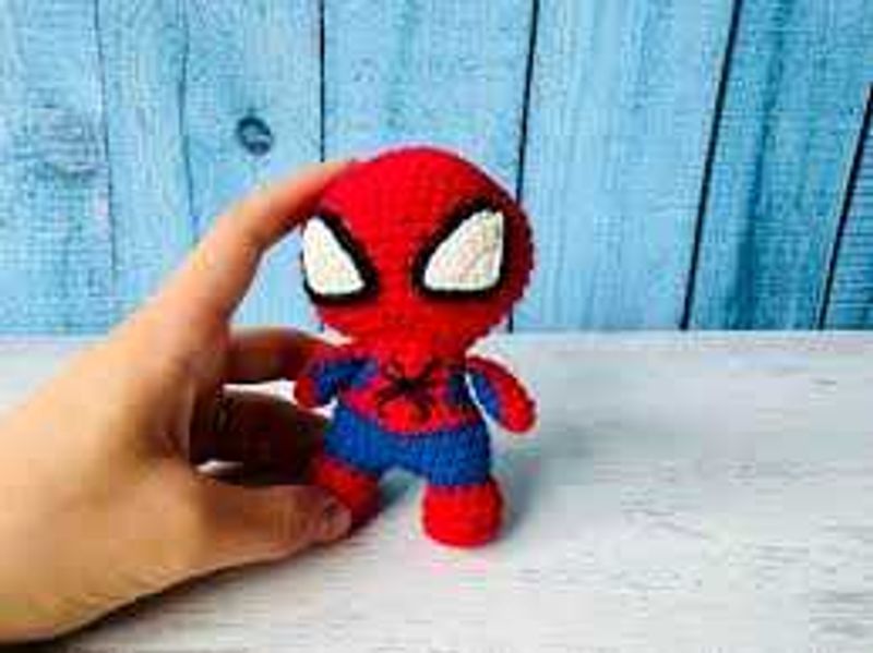 Crochet Spiderman Plushie