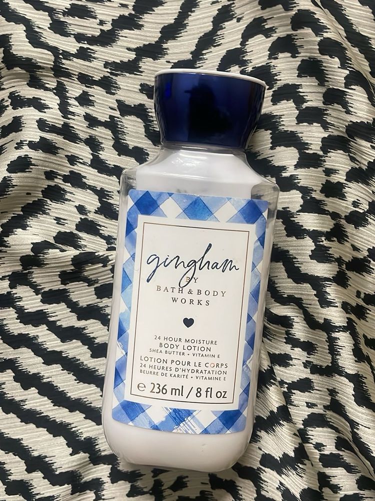 Bath &amp; Body Works Gingham Lotion