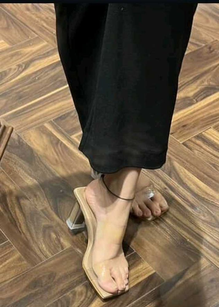 Zara Transparent Heels