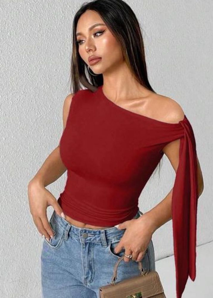 Chic One-Shoulder Top
