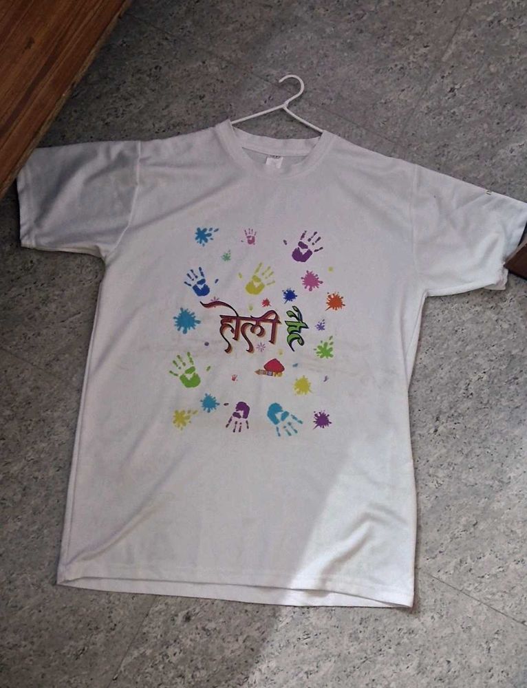 White Holi T-Shirt