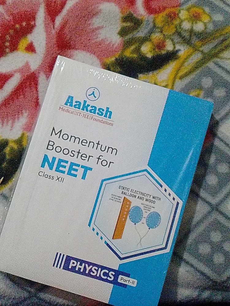 Aakash NEET PCB momentum  Booster XII and  XI with