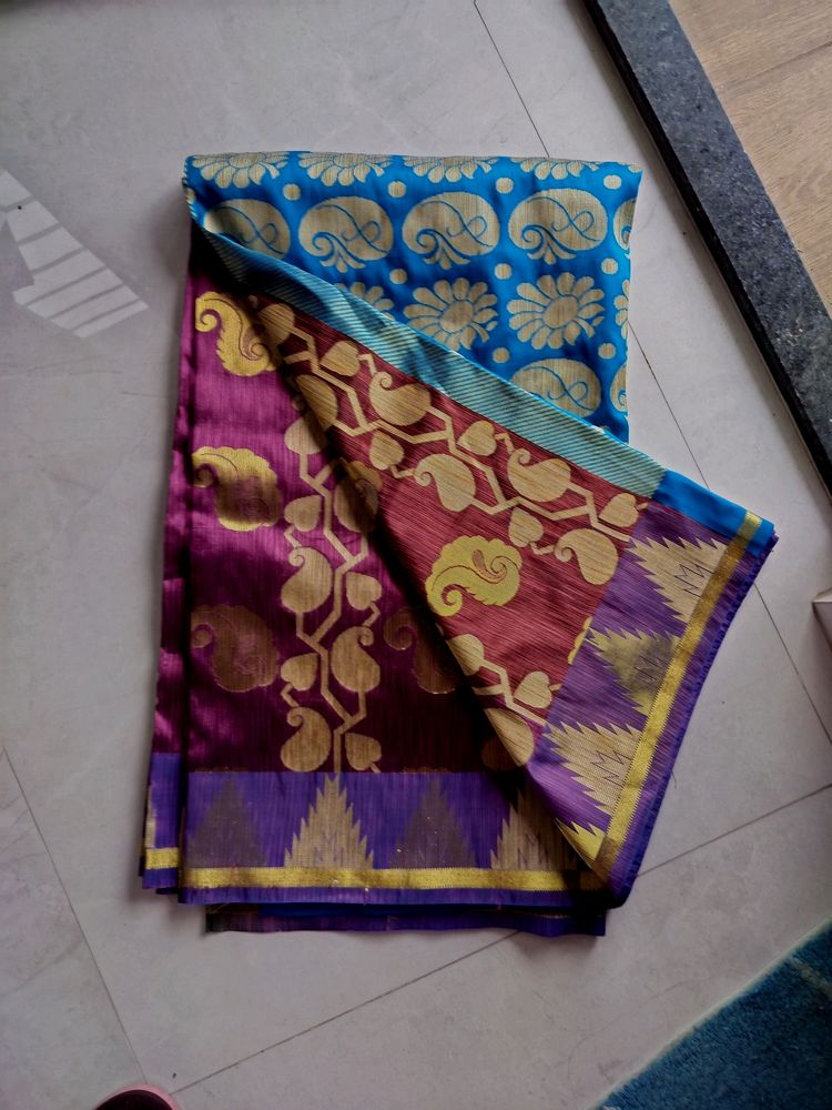 Pure Pattu Saree With Blouse It&#39;s Orignal Patt