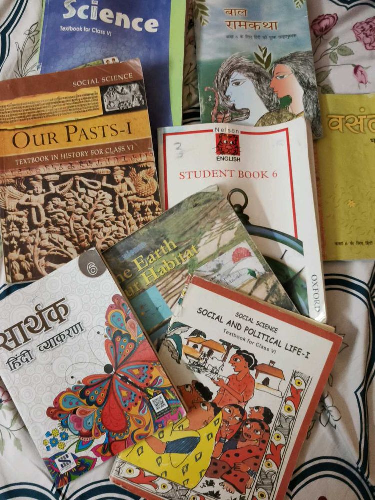 NCERT Set 8 Books Class 6