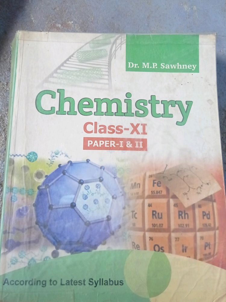 Chemistry Class 11 Book (Paper 1&amp;2)