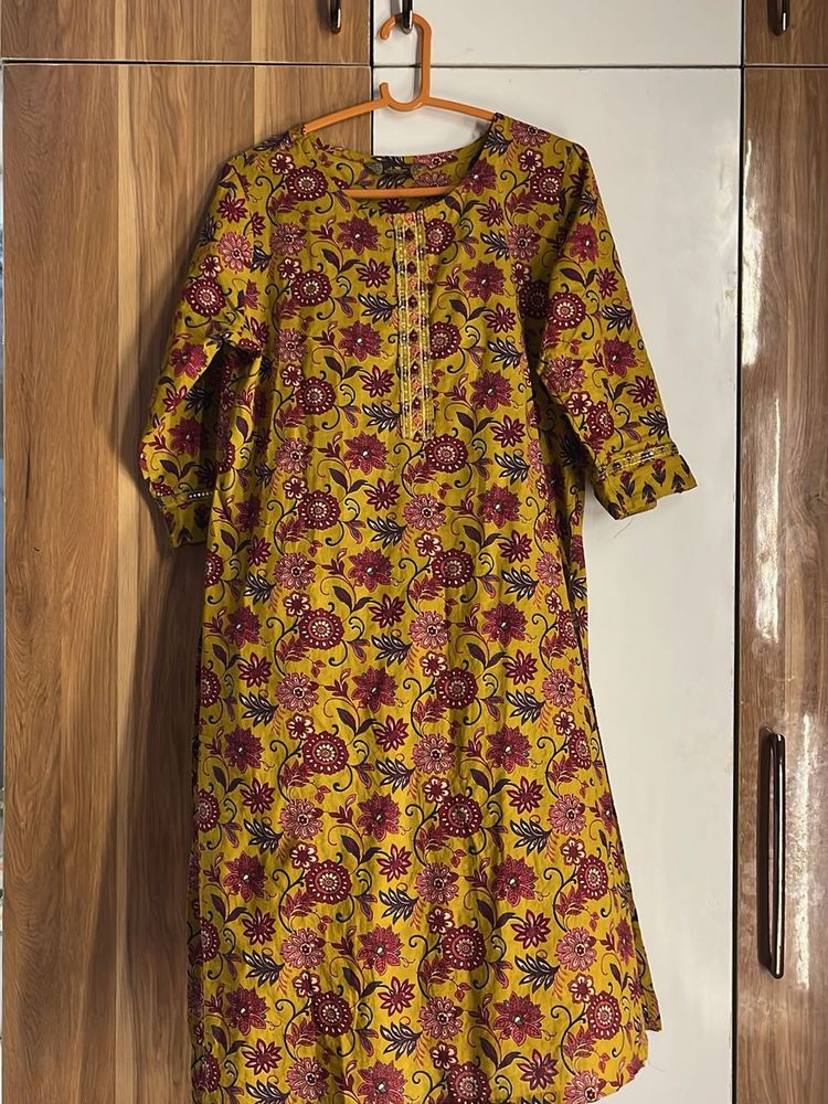 Floral Print Kurti