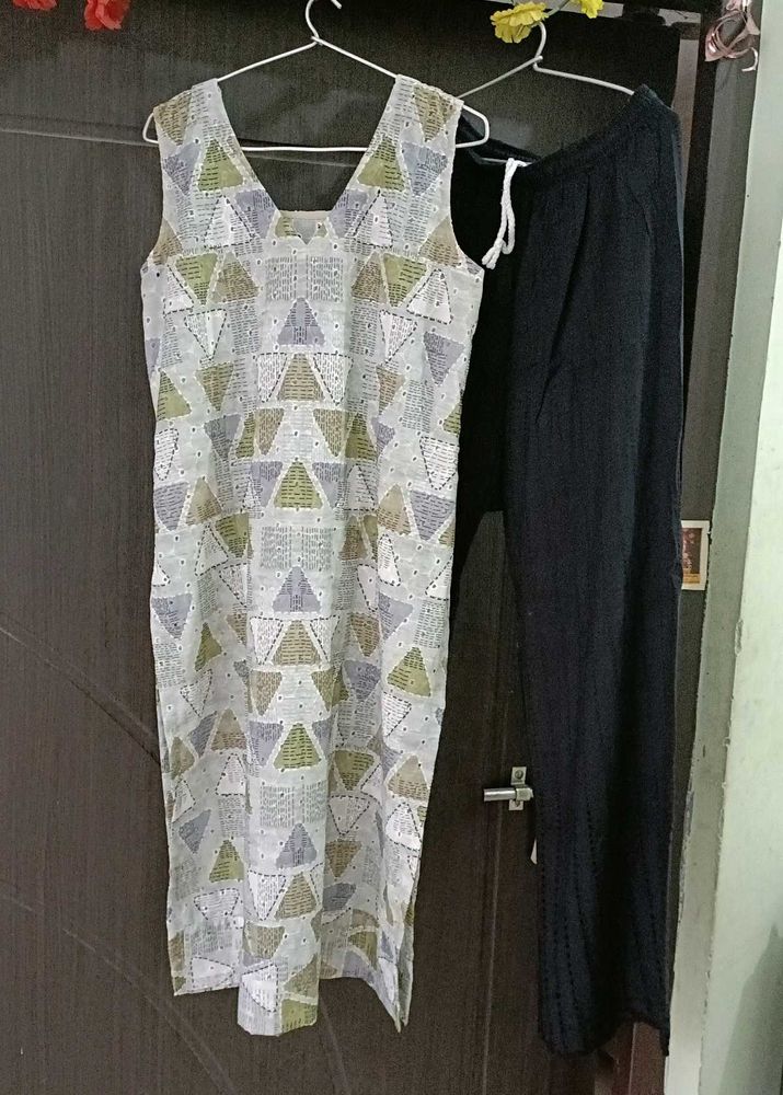 Printed Chicken Kari  Set