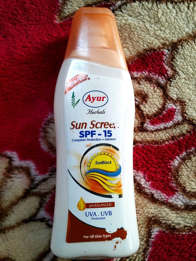 Ayur Herbals Sunscreen SPF-15