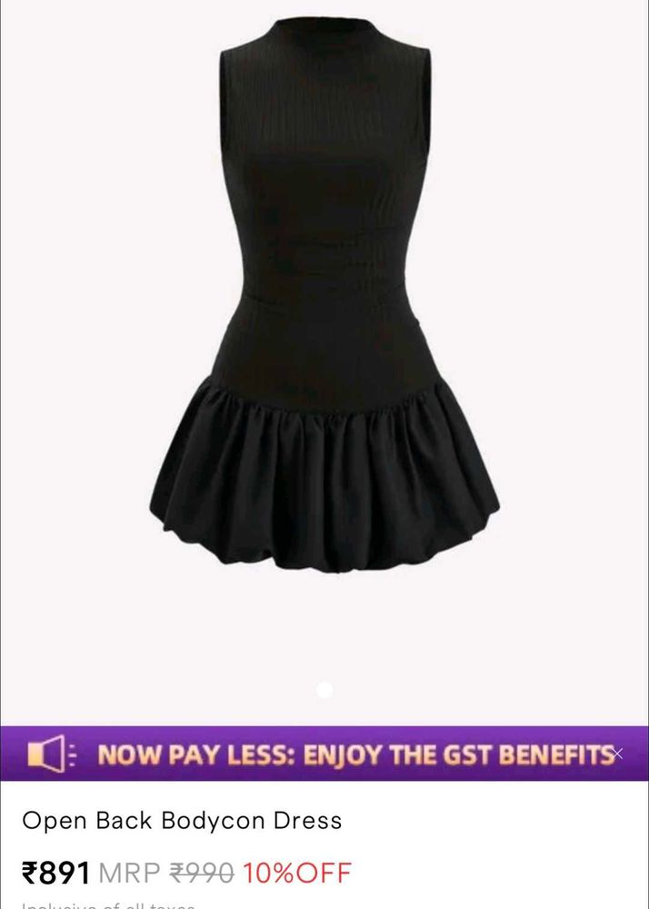 Savana Openback Bodycon Mini Dress