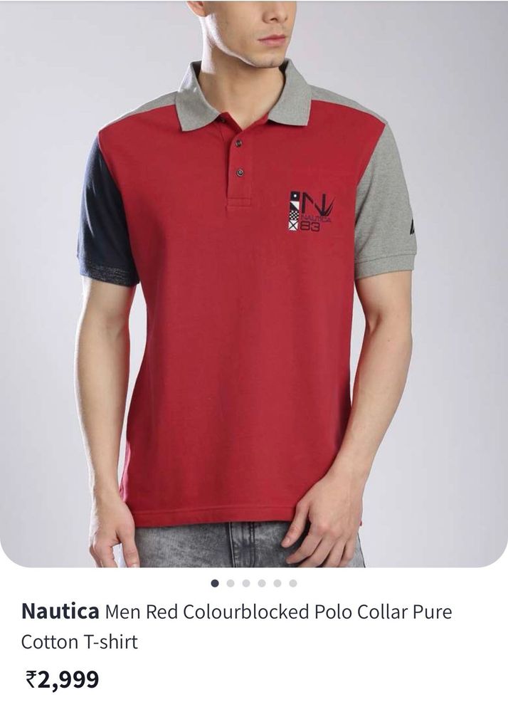 Nautica Color Blocked Tshirt